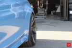 BMW M4 Coupe Yas Marina Blue on Vossen Wheels (CVT) 2017 года